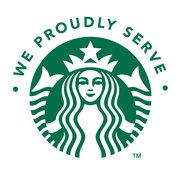 We proudly serve Starbucks logo